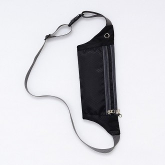 Ultimate Running Belt with headphone outlet  black