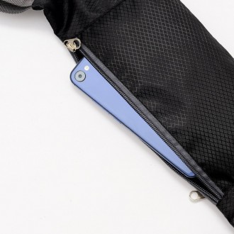 Ultimate Running Belt with headphone outlet  black