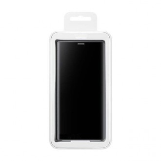 Clear View Case cover for Samsung Galaxy A41 black
