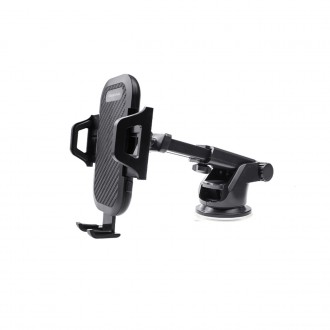 Dudao Telescopic Gravity Car Windshield Mount Holder Black (F2S black)