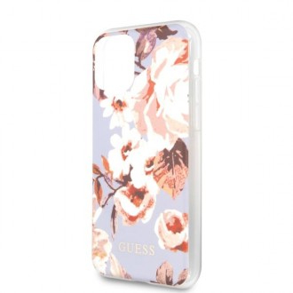 Guess GUHCN65IMLFL02 iPhone 11 Pro Max lila/lila N°2 Flower Collection