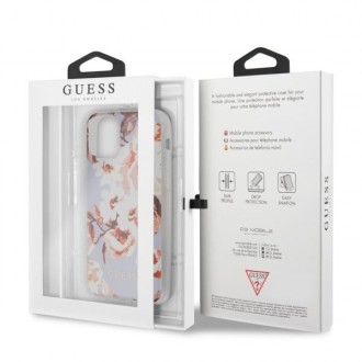 Guess GUHCN65IMLFL02 iPhone 11 Pro Max lila/lila N°2 Flower Collection