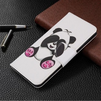PU kožené knížkové pouzdro pro Samsung Galaxy A41 -  Baby Panda