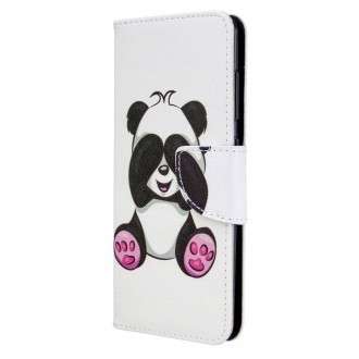 PU kožené knížkové pouzdro pro Samsung Galaxy A41 -  Baby Panda
