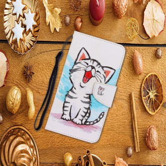 PU kožené knížkové pouzdro pro Xiaomi Redmi 9 - Cute Cat