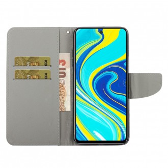 PU kožené knížkové pouzdro pro Xiaomi Redmi Note 9S/Redmi Note 9 Pro/Redmi Note 9 Pro Max- Dreamcatcher