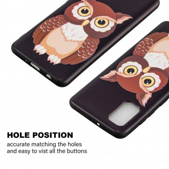 SILIKONOVÝ OBAL NA SAMSUNG GALAXY A41 - Owl