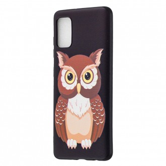 SILIKONOVÝ OBAL NA SAMSUNG GALAXY A41 - Owl