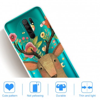 Silikonový obal na telefon Xiaomi Redmi 9 - Elk